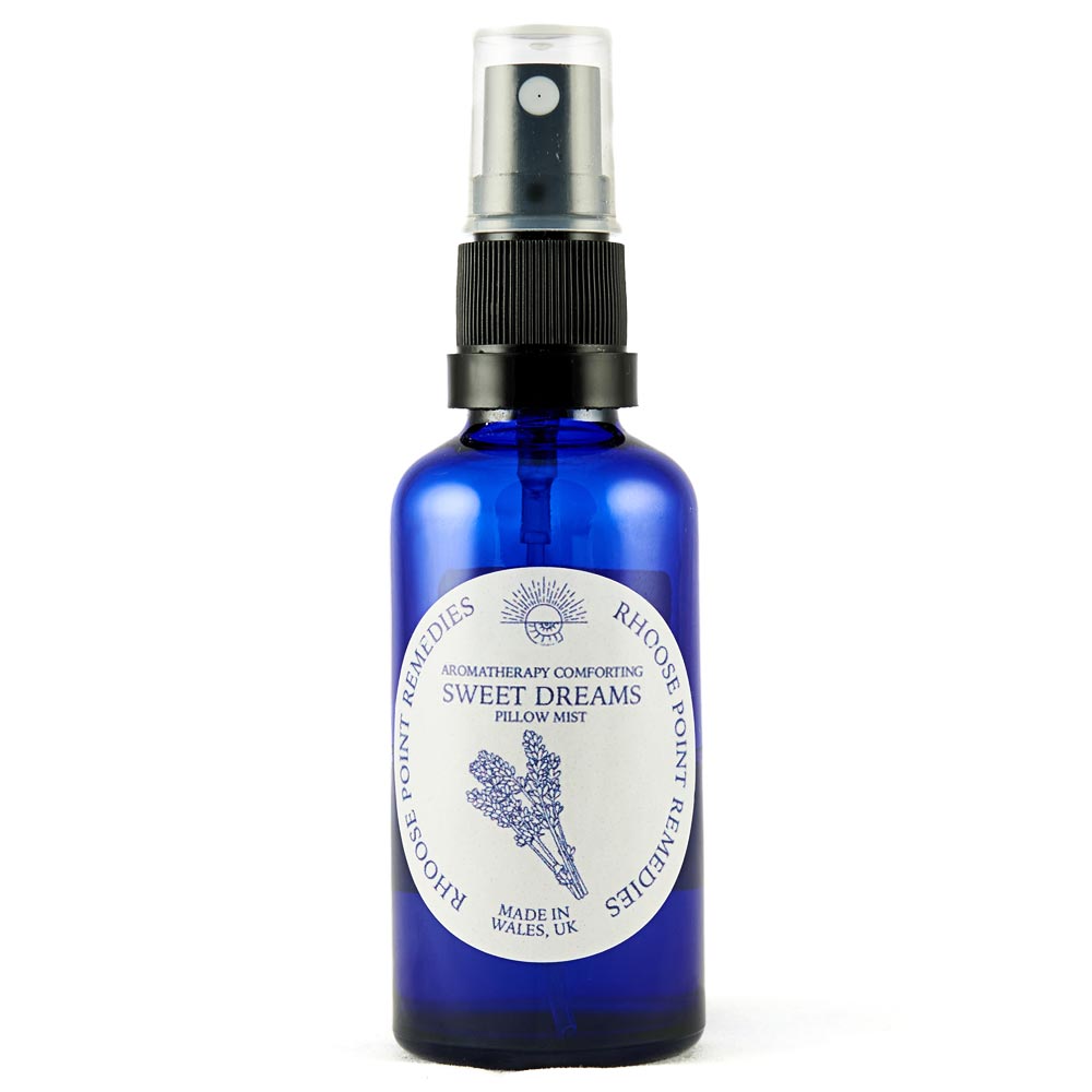 Lavender Pillow Spray bottle in studio setting