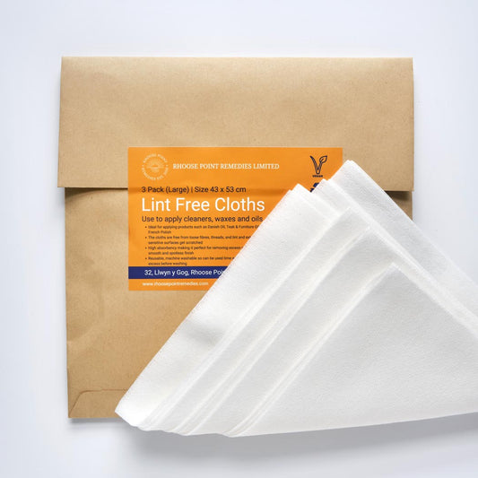 Stacked lint-free cloths studio