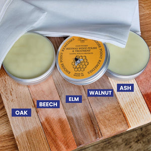 Natural Beeswax Wood Polish wood