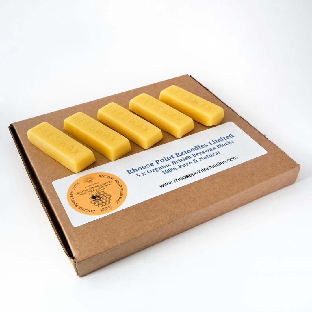 Beeswax Blocks - 100% Pure British