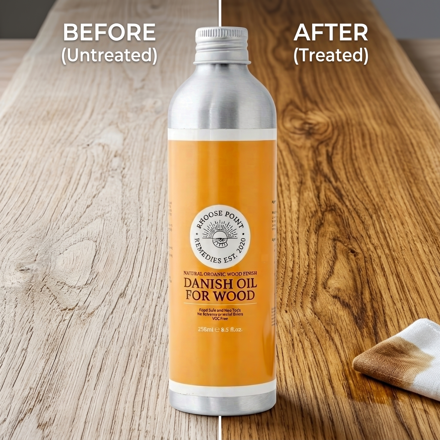 VOC Free Danish Oil – Natural Wood Finish & Protection