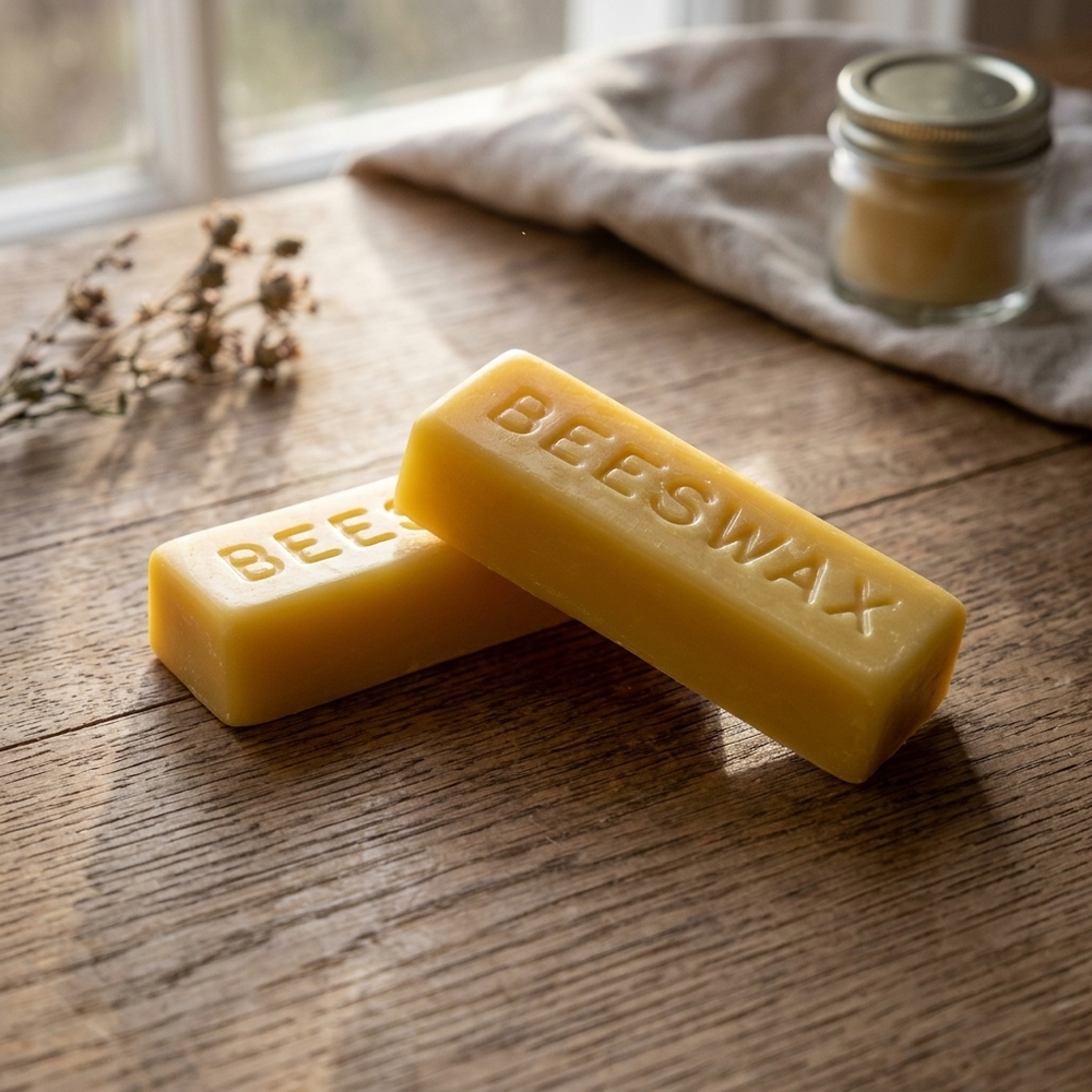 Beeswax Blocks - 100% Pure British