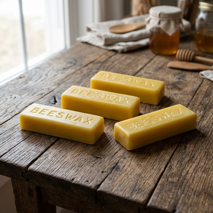 Beeswax Blocks - 100% Pure British