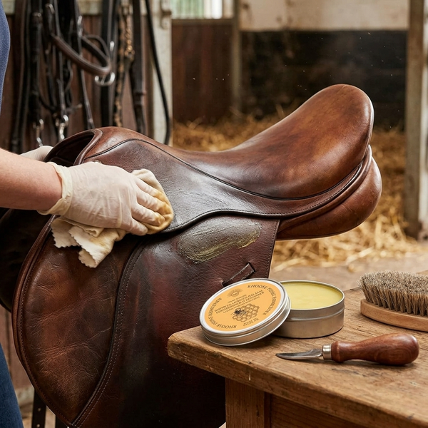 Premium Beeswax Leather Polish