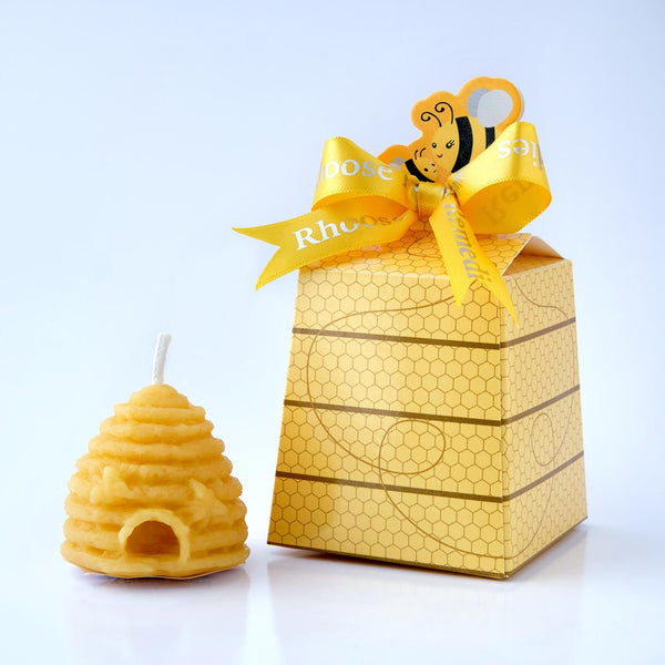 Beeswax Beehive Candle Arrangement