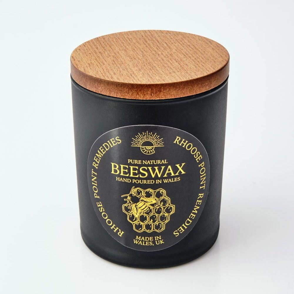 Beeswax Candle Gift Natural Pure & Organic