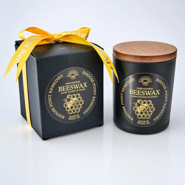 rhoosepointremedies Beeswax candle studio