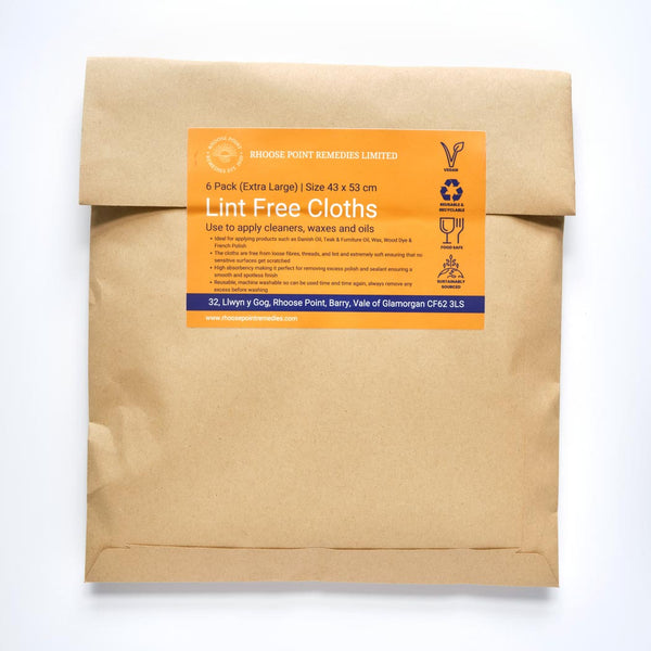 Lint-free cloths close-up