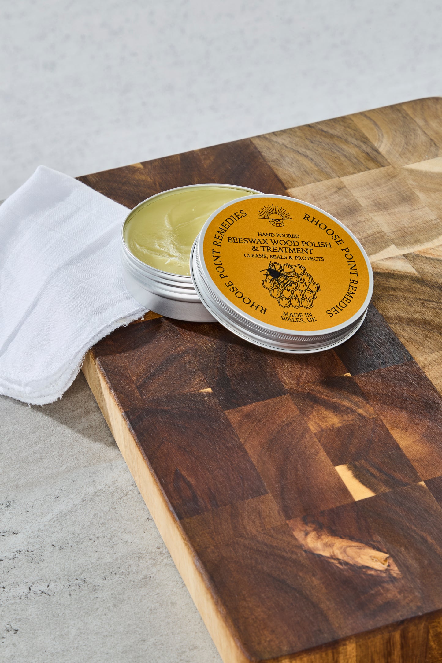 Premium Beeswax Wood Polish & Furniture Wax Treatment