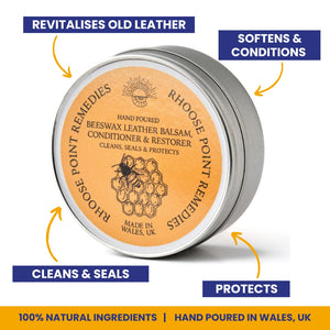 Beeswax leather polish image