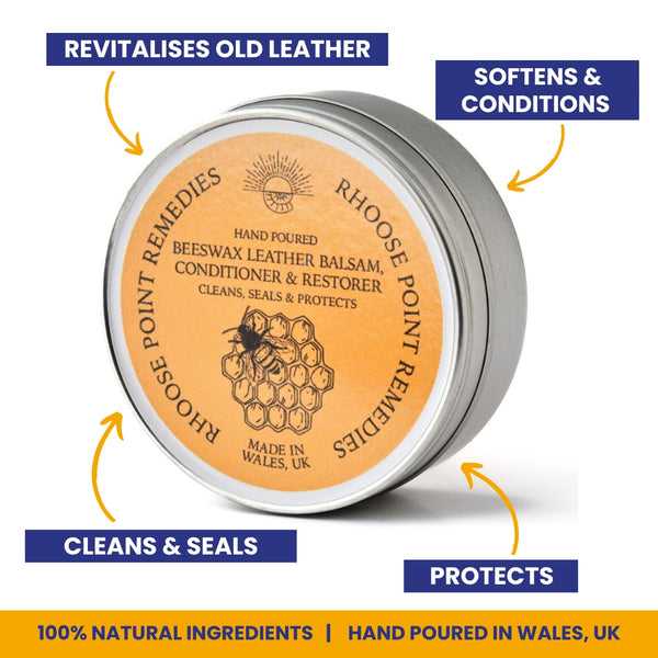 Beeswax leather polish image
