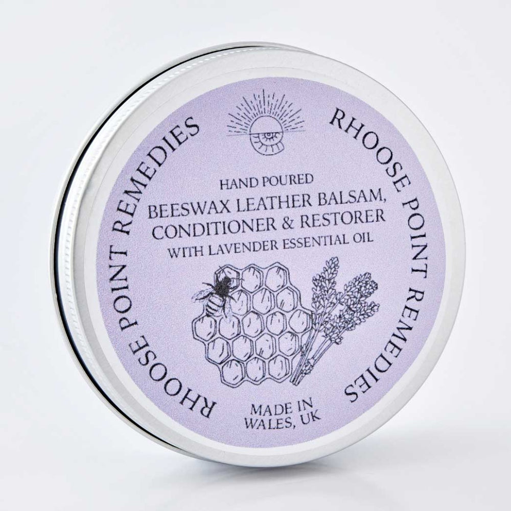 Beeswax leather polish product