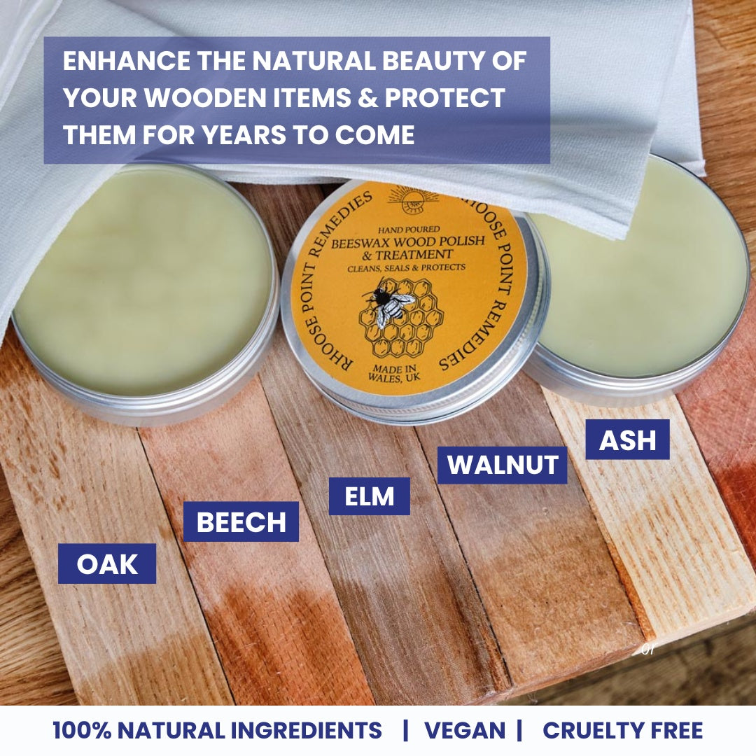 Premium Beeswax Wood Polish & Furniture Wax Treatment