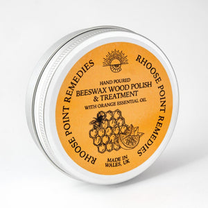 Beeswax Wood Polish orange wood