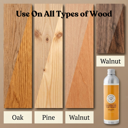 VOC Free Danish Oil – Natural Wood Finish & Protection