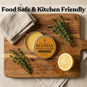 Premium Beeswax Wood Polish & Furniture Wax Treatment