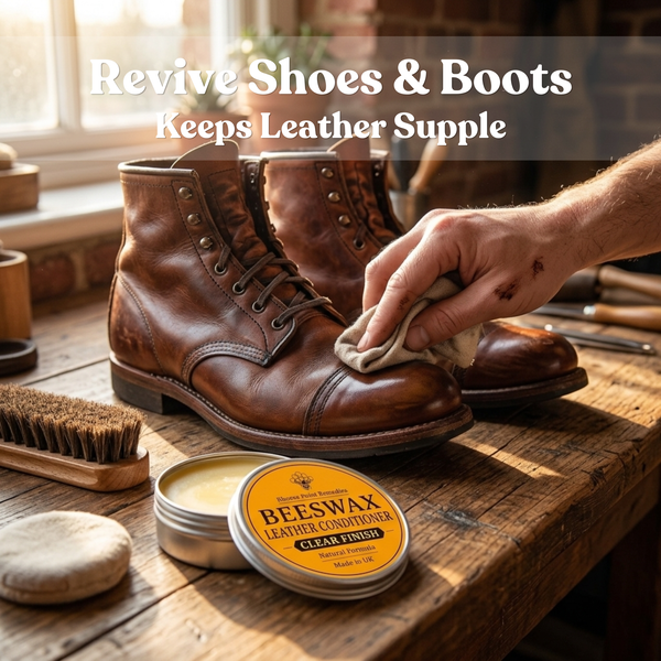 Premium Beeswax Leather Polish