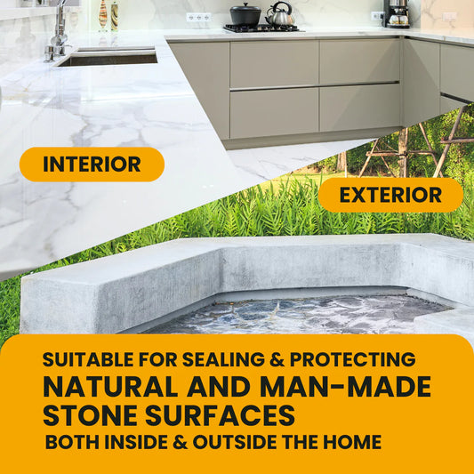 Beeswax stone polish