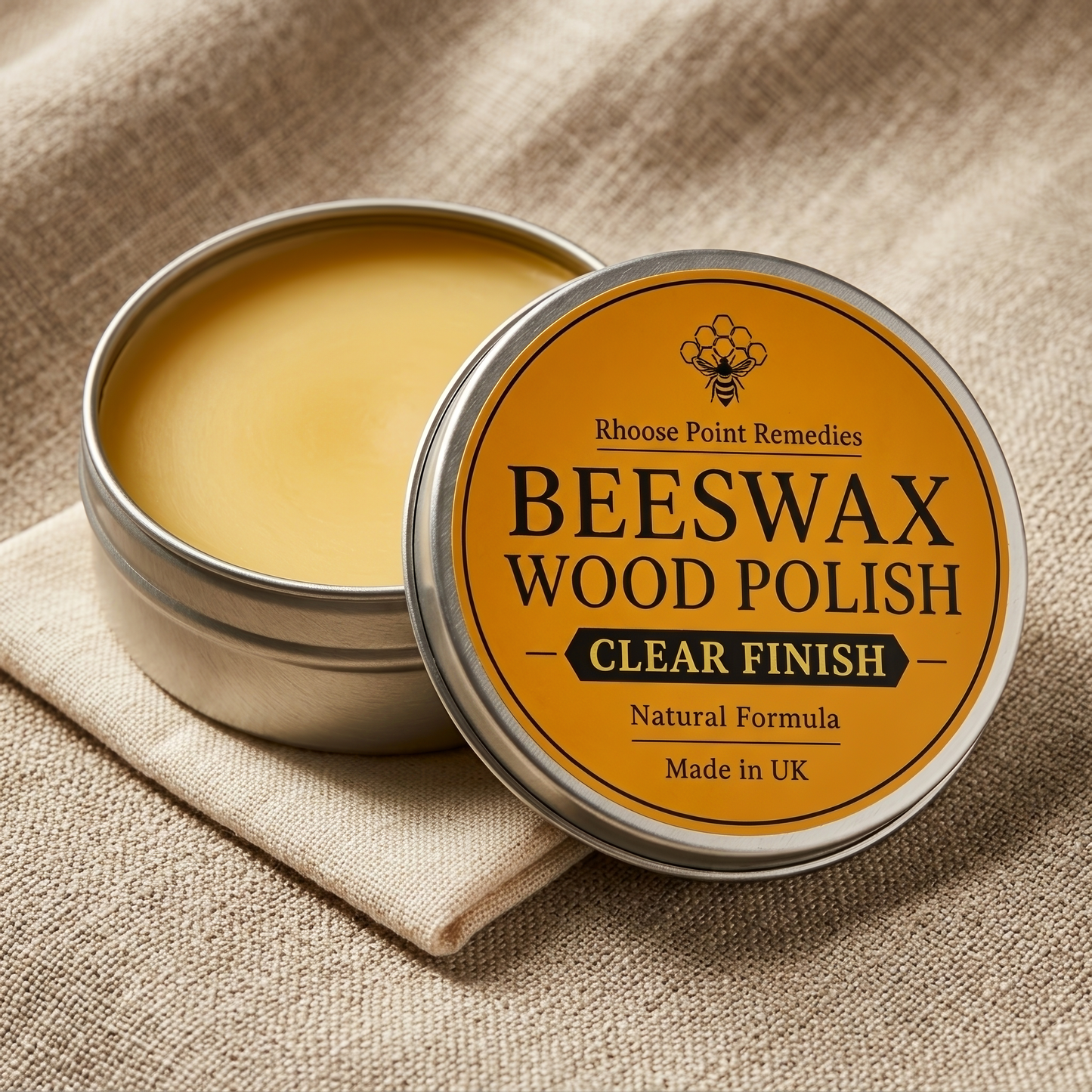 Premium Beeswax Wood Polish & Furniture Wax Treatment