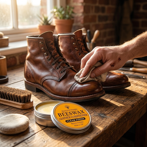 Premium Beeswax Leather Polish