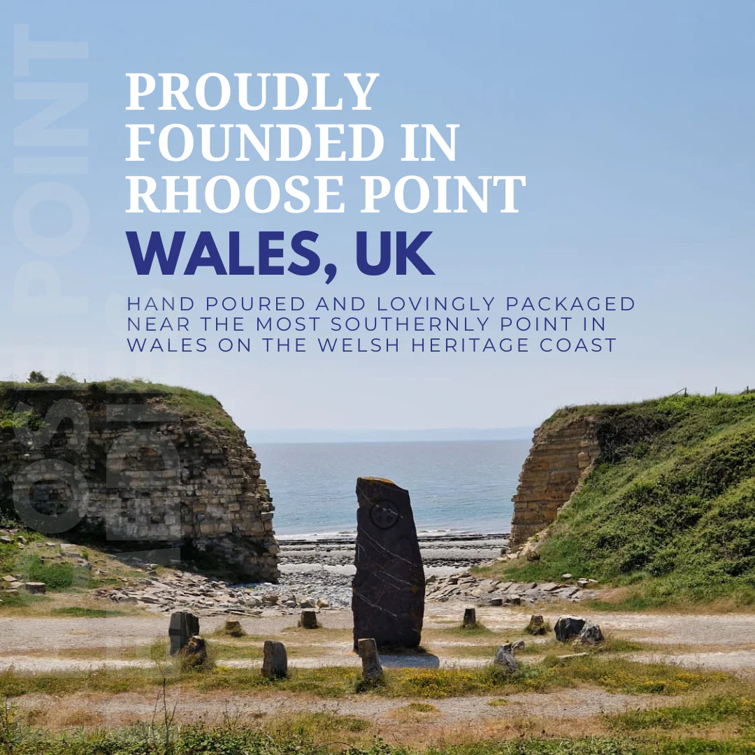 Rhoose Point Remedies made in Wales UK logo