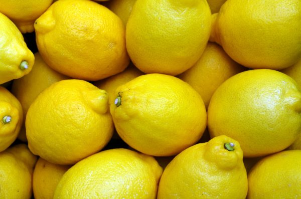 lemons, yellow, food