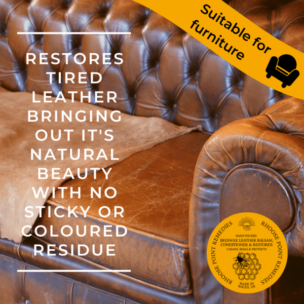 Beeswax Leather Balsam Conditioner & Restorer